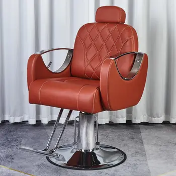 Эстетическое Парикмахерское Кресло Поворотное Роскошное Педикюрное Профессиональное Парикмахерское Кресло Стилиста Sillas Barberia Barberia Barber Equipment MQ50BC