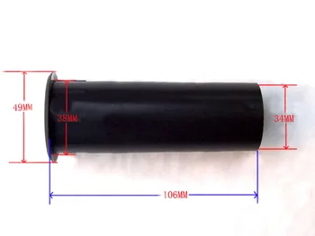 10 шт./лот, оптовая продажа, 38x110 мм, трубка для подключения динамика, бас-рефлекторная трубка, 3 