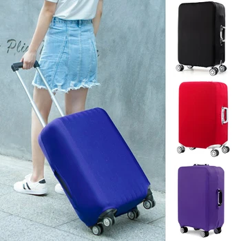 Модный эластичный чехол для багажа для путешествий 18-32 дюймов, аксессуары для путешествий, необходимые для отдыха, защитный чехол для чемодана на тележке