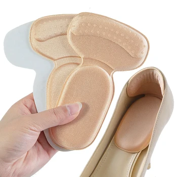 3 пары половинных стелек для женской обуви, наклейки на заднюю часть, подкладка на высоком каблуке, защита от боли в пятке, подушечки для обуви