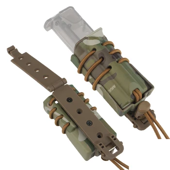 Тактический 9-мм Подсумок MOLLE Urban Assault Quick Pull Mag Case Для 0.40/357SIG/45CAP Военное Охотничье Снаряжение для Страйкбола CS Game Gear