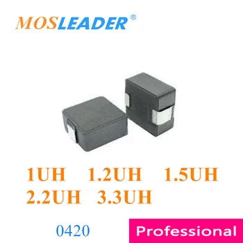 Mosleader 1000шт 0420 1UH 1.2UH 1.5UH 2.2UH 3.3UH 20% 1R0 1R2 1R5 2R2 3R3 Литые силовые катушки индуктивности китайского высокого качества