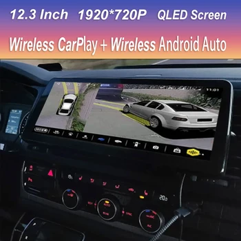 12,3 дюймовый Экран Для VW Caravelle 6 T6 2015-2020 Мультимедийное Головное устройство Carplay Android 13 Автомобильный Видеоплеер 2Din Радио Стерео GPS
