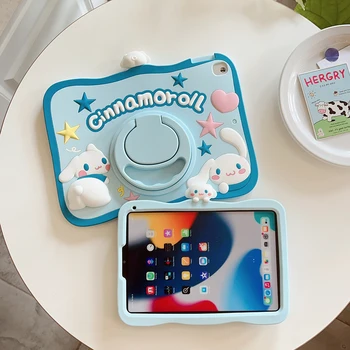 3D Disney Sanrio Kuromi Cinnamoroll для iPad 5 Поколения Mini6 Pro 11 10,2 Air 4 5 10,9 Дюймов Защитный Силиконовый Кронштейн