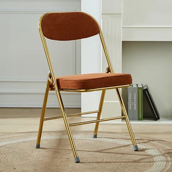 Дизайнерские обеденные стулья с акцентом, Складная Кухня, Уличные Эргономичные обеденные стулья в скандинавском стиле, гостиная, Современная мебель для дома Muebles