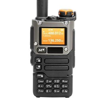 Высокопрофессиональная портативная рация 5 Вт диапазона UHF VHF CBHams радиоприемник