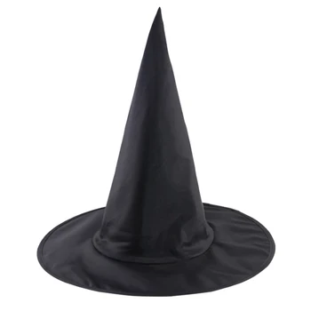 Шляпа волшебника-ведьмы на Хэллоуин, Женская мужская Тиара, костюм на Хэллоуин, украшение для вечеринки в честь дня рождения на Хэллоуин, Детский душ