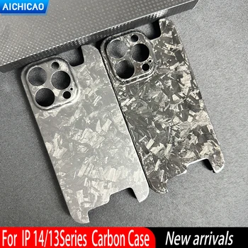 ACC-Чехол из Настоящего Углеродного волокна для iPhone 12 13 14 14Plus Cover Тонкий Прочный Плотно Прилегающий чехол для iPhone 13 14Pro 14Pro Max Shell