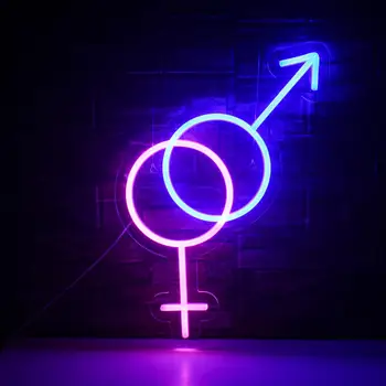 Wanxing Neon Изготовленный на заказ неоновый светодиодный светильник с логотипом для мужчин и женщин, украшение торгового центра, ресторана, спальни, домашнего бара, Декор стен