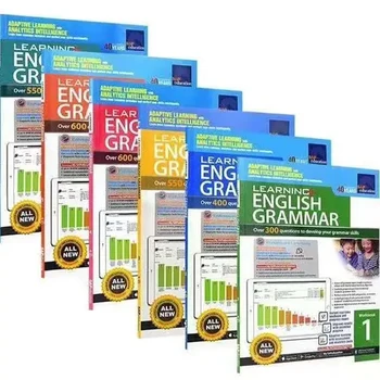 6 Книг SAP Learning Grammar 1-6 Education English Руководство по обучению детей Домашним школьным принадлежностям Education In Singapore Books