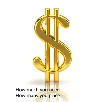 Дополнительная оплата при заказе и дополнительные сборы на заказ-1 доллар США 