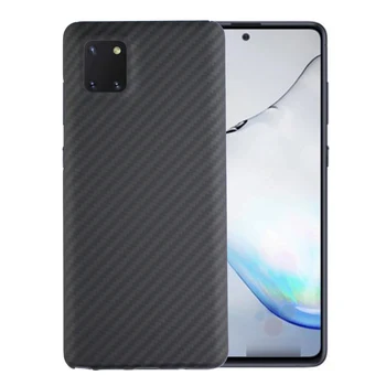 Новый Телефон Из Настоящего Арамидного Волокна Carbon Fiber Для Samsung Galaxy Note 10 Lite Легкий Тонкий Чехол Для телефона Note 10 Lite