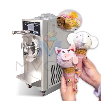 Комбинированный нагрев и замораживание итальянского льда Mvckyi 36Л/ч/Пастеризация/Машина для приготовления мороженого/Твердое мороженое/Йогуртница/йогуртница