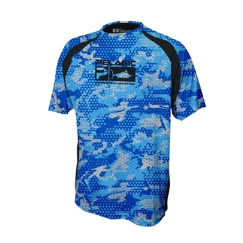 Пелагические снасти, одежда для рыбалки, уличная мужская футболка с коротким рукавом, Рыбацкая рубашка Upf50, защита от солнца, Дышащая одежда для рыбалки с капюшоном