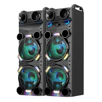 Система домашнего кинотеатра Bass DJ Good Sound 2.0 С двойным 10-дюймовым активным сценическим динамиком с USB/SD/ FM/Blue tooth/Disco LED освещением