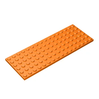 Строительные блоки, Совместимые с LEGO 3027 Plate 6 x 16 Технические Аксессуары MOC, Набор Деталей для Сборки Кирпичей DIY
