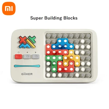 Новый Xiaomi Giiker Super Block Smart Jigsaw Game 1000 + Улучшенных Заданий, Логические Головоломки, Интерактивные Игрушки-Непоседы, Подарки