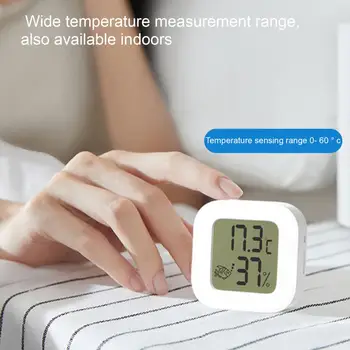 Чувствительность термометра для аквариума, легкий цифровой термометр для аквариума, простое управление, Рыбный термометр для домашнего использования