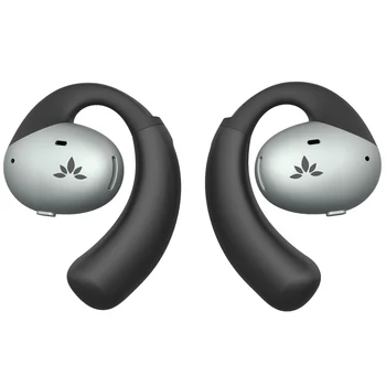 Avantree Pebble - беспроводные наушники с открытыми ушами, функцией распознавания окружения, Bluetooth 5.2, крючки для наушников-вкладышей