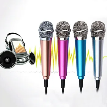 3,5 мм Портативный Мини-микрофон для речевого телефона, стерео студийный аудио Микрофон для iphone для ноутбука Sumsung, аксессуары для настольных компьютеров