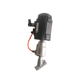 интеллектуальное управление позиционером пневматический угловой седельный клапан автоматический клапан с резьбой