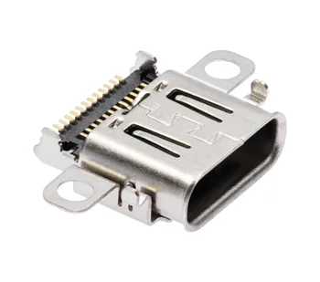 2 шт. Порт для зарядки для Nintendo Switch OLED USB Порт для зарядного устройства, совместимый ремонт, запасная часть