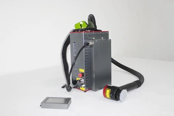 Мини Портативный лазерный очиститель AccTek 50 Вт 100 Вт, Лазерная машина для удаления ржавчины из металла