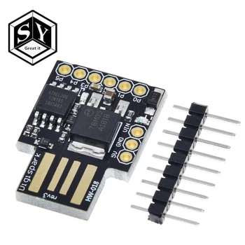 официальный Черный TINY85 Digispark Kickstarter Micro Development Board ATTINY85 модуль для Arduino IIC I2C USB