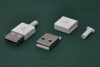 (20 шт./лот) Разъем USB, подходит для компьютера, кабель для передачи данных телефонов