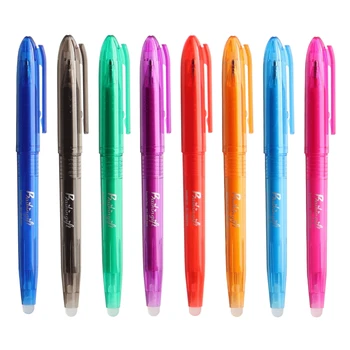 Стираемая ручка kawaii, подходящие заправки, Красочные 8 Цветов, инструменты для творчества, Милые наборы гелевых Ручек, школьные Канцелярские принадлежности