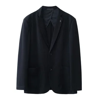 5772-2023 Осенне-зимний новый продукт мужской костюм деловой повседневный простой в сетку одинарный западный пиджак мужское верхнее пальто
