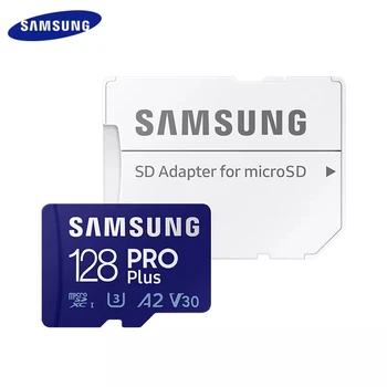 Samsung tf sd Карта памяти PRO Plus microSD TF 128 ГБ 256 ГБ 512 гб 160 МБ/с. C10 U3 V30 Micro SD A2 SDXC Видеотелефон 4K