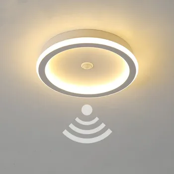 Датчик движения PIR Светодиодный Потолочный светильник Для Прохода в Коридор 220 В В помещении 14 Вт 16 Вт Датчик человеческого Тела СВЕТОДИОДНЫЙ Потолочные светильники для Спальни