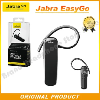 Оригинальная Беспроводная Гарнитура Jabra EasyGo Bluetooth HD HandsFree Call Easy Go Headphone Моно Наушники с Микрофоном Потокового Мультимедиа