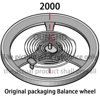 Применимо к швейцарскому оригинальному механизму 2000 года оригинальное балансировочное колесо L595.2/L592.2 втулка балансировочного колеса Оригинальная упаковка Баланс