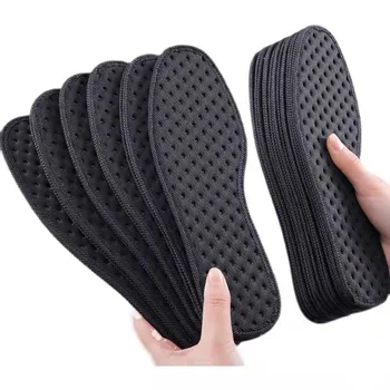 Дезодорант-Стелька для ног, спортивные Дышащие Мягкие Утолщенные Амортизирующие Стельки для обуви, Мужская и Женская подошва для обуви