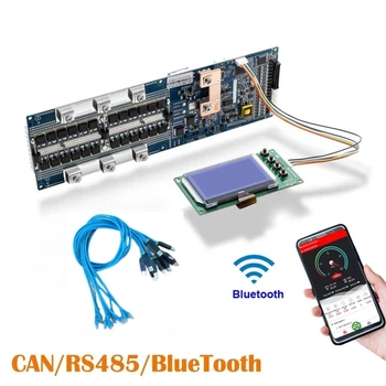 48V 16S 200A BMS с Bluetooth CAN CAN RS485 к инвертору RS485 для связи между параллельными блоками или BMS и ПК
