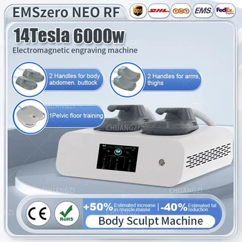 2023 EMSzero 14 Tesla Neo Потеря веса Портативная Электромагнитная Лучшая машина Для Похудения Стимуляция мышц
