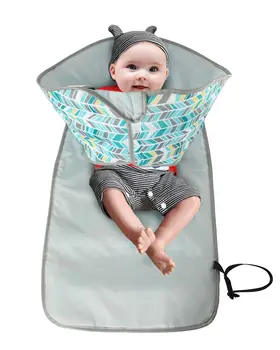 Многофункциональный Портативный Младенческий Складной Коврик для мочи, Портативная Водонепроницаемая сумка для подгузников, чехол для пеленания на открытом воздухе, дорожный коврик