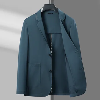 6389-новый мужской костюм малого размера, корейская версия приталенного костюма, мужской молодежный пиджак большого размера, деловой тренд