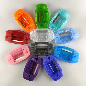 10 шт. Индивидуальный Пластиковый чехол Для GBA IPS V2 Комплекты Подсветки ЖК-экрана Pre Cut Корпус чехол Для консоли GameBoy Advance