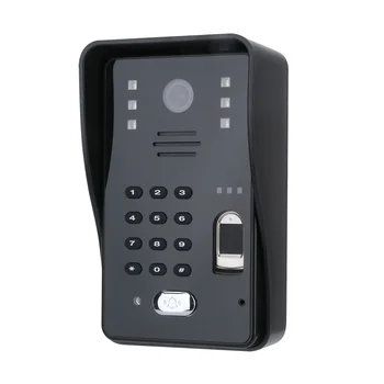 Видеодомофон WIFI RFID Отпечатков пальцев видеодомофон Система только для наружной установки