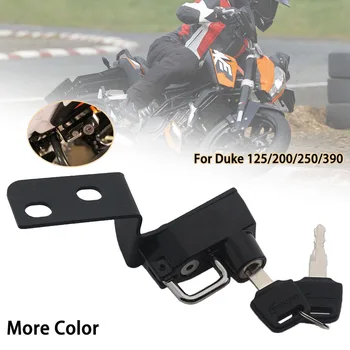 Мотоциклетный шлем с Боковым замком противоугонной Безопасности с 2 Ключами Подходит Для Duke 125 200 250 390 2012 2013 2014 2015 2016
