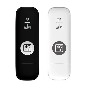 4G модем USB-ключ WiFi-маршрутизатор 150 Мбит/с Портативное устройство точки доступа Мобильный Беспроводной WiFi-адаптер Поддерживает 10 пользователей