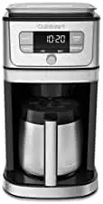 Полностью автоматическая термическая кофеварка для измельчения и заваривания кофе на 10 чашек, сертифицированная серебром, восстановленная