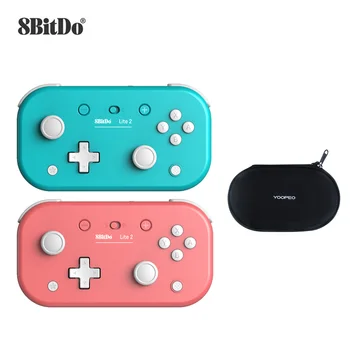 8 Bitdo Lite 2 Bluetooth Геймпад Беспроводной Игровой контроллер с Джойстиком для Nintendo Switch, Lite, OLED, Android и Raspberry Pi