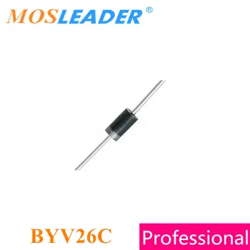 Mosleader BYV26C DO41 1000шт BYV26 1A 600V Сделано в Китае Высокое качество