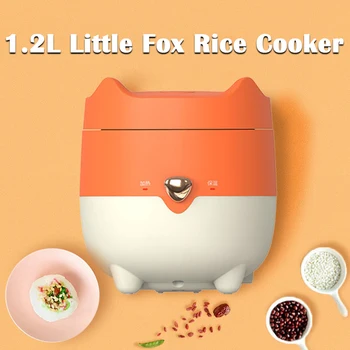 Новая мини-рисоварка, маленькая рисоварка Объемом 1,2 л, Кастрюля для домашнего приготовления, Умная плита