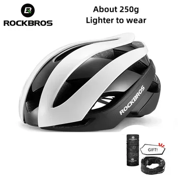 ROCKBROS Велосипедный шлем MTB, шлем для Скутера, Дышащий Дорожный Велосипедный шлем Casco Ciclismo, Вентиляционный шлем для шоссейного Велоспорта