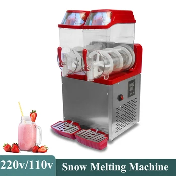 12Л * 3 Слякотная машина Коммерческая Машина для таяния снега Один, Два, Три Цилиндра, Полностью автоматическая Слякотная машина